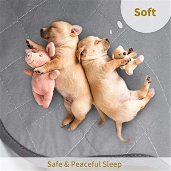 Washable Puppy Dog Pee Pad, 34" X52" XL, Waterproof Whelping Training Mat - Picture 3 of 7